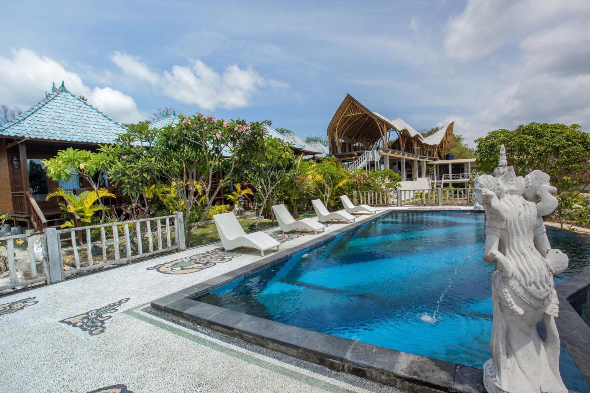 Tawe Ocean Blue Villa Lembongan Nusa Lembongan  Exterior photo
